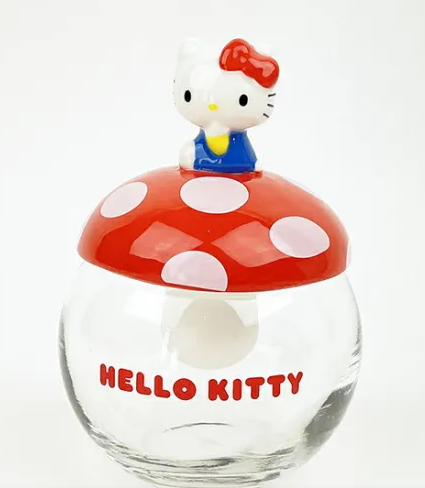 SANRIO ORIGINAL HELLO KITTY GLASS ORGANIZER