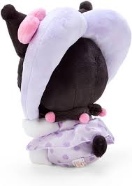 SANRIO JAPAN ORIGINAL KUROMI COLORFUL HEART PLUSH