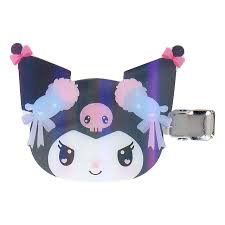 SANRIO ORIGINAL KUROMI BANGS HAIR CLIP ROMATICK ROOM