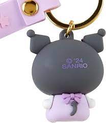 SANRIO JAPAN ORIGINAL KUROMI FIGURE KEYCHAIN