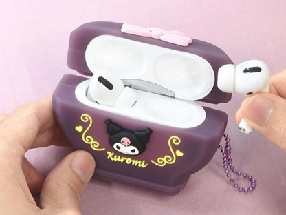 SANRIO JAPAN ORIGINAL KUROMI APPLE AIRPODS PRO SOFT CASE PERFUME