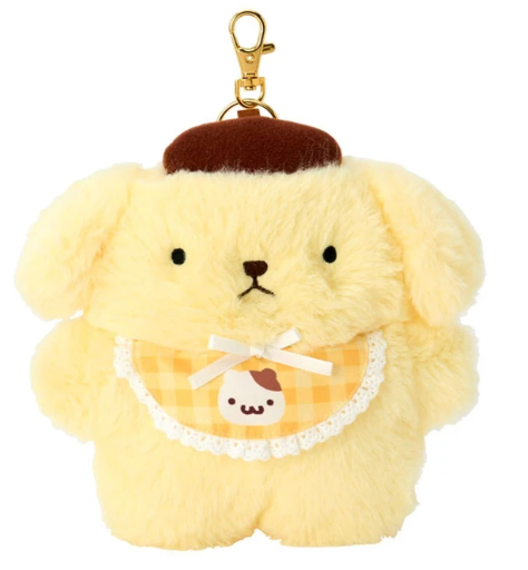 SANRIO ORIGINAL POMPOMPURIN (POMPOMPURIN FROM THOSE DAYS) CHARACTER SHAPED PASS CASE