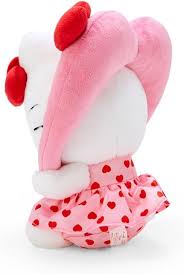 SANRIO JAPAN ORIGINAL HELLO KITTY COLORFUL HEART PLUSH