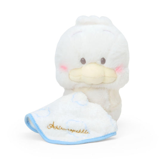 SANRIO ORIGINAL PEKKLE PLUSH TOY SLEEPING ON WHITE FLUFFY CLOUD