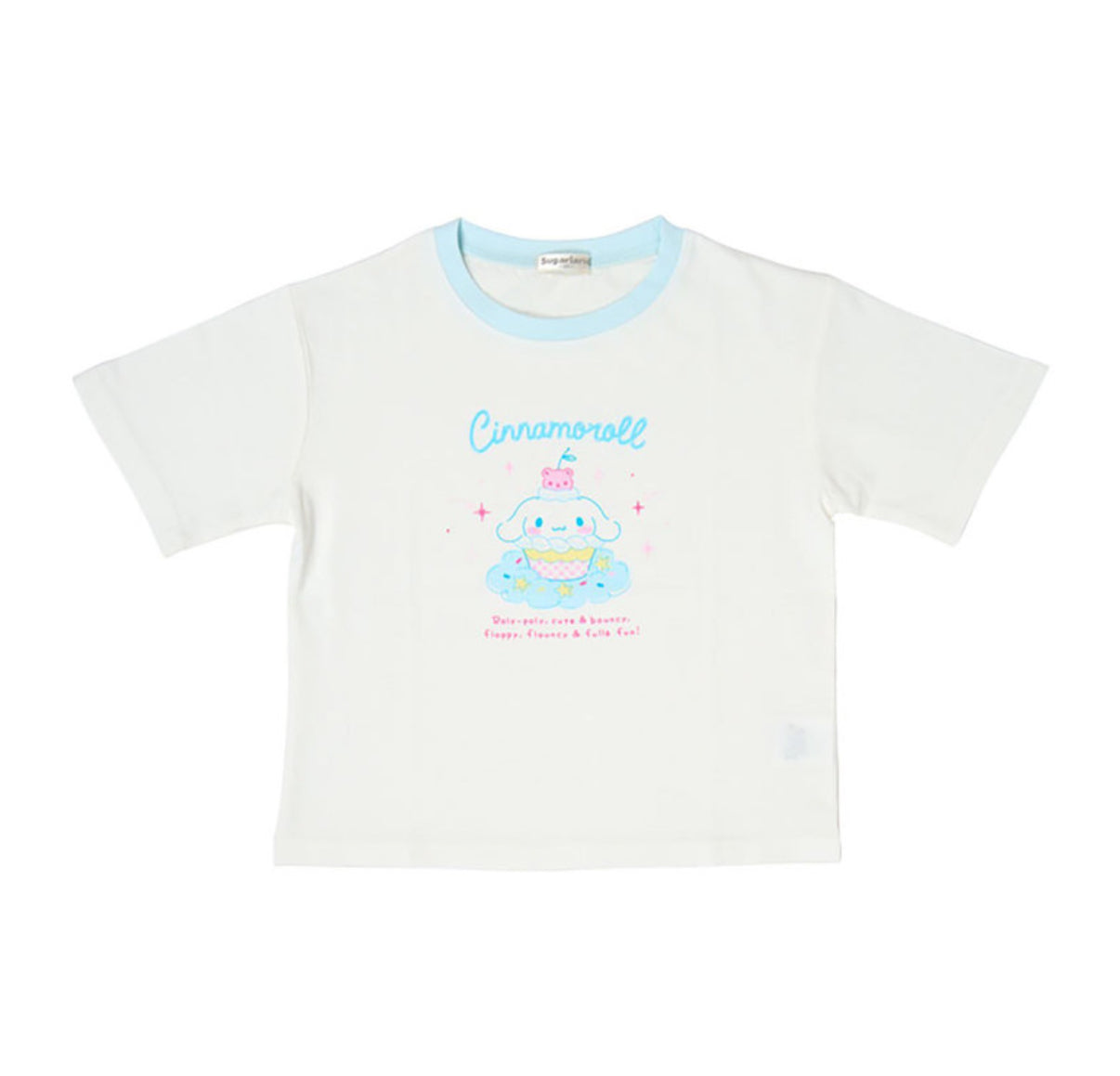 SANRIO CINNAMOROLL WHITE KIDS TSHIRT (140 CM)