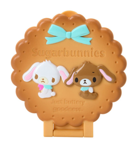 SANRIO ORIGINAL SUGARBUNNIES BISCUIT FOLDING MIRROR STAND