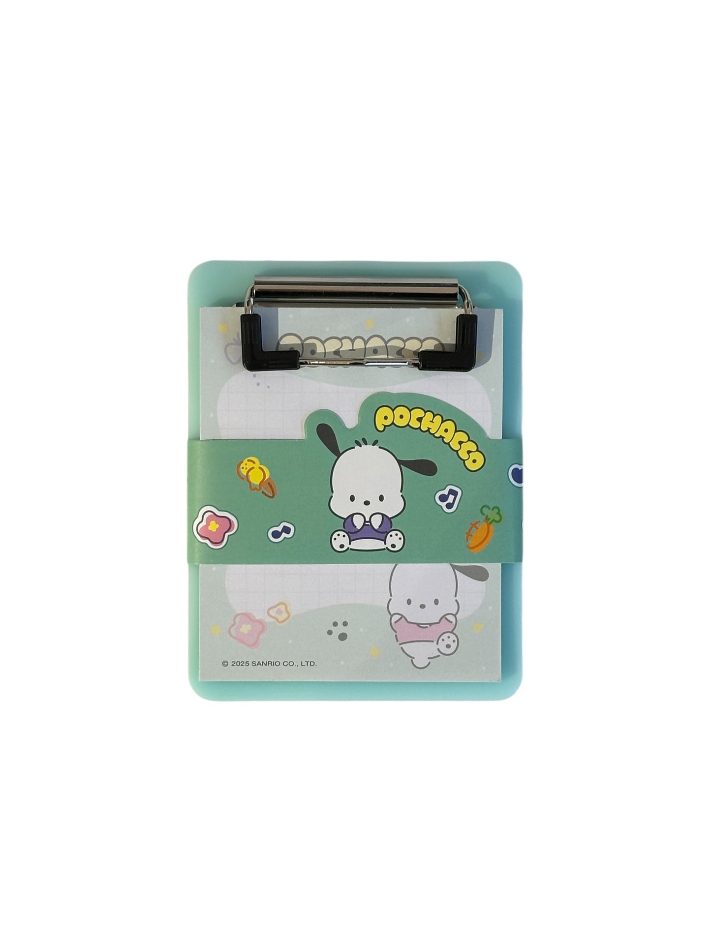 SANRIO POCHACCO MEMO PAD WITH CLIPBOARD