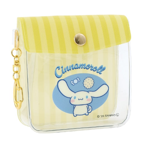 SANRIO ORIGINAL CINNAMOROLL SQUARE MINI CLEAR POUCH VINTAGE RETRO