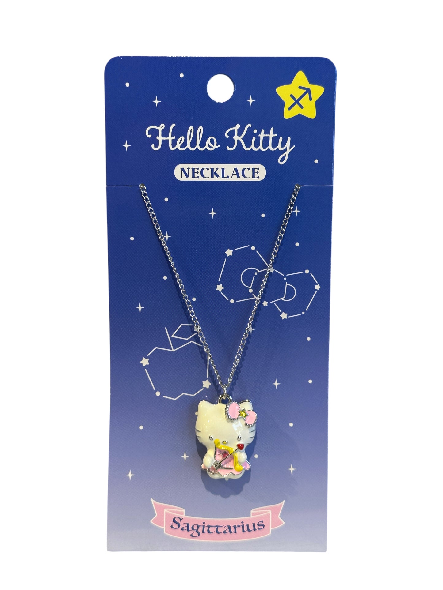 SANRIO HELLO KITTY NECKLACE SAGITTARIUS ZODIAC