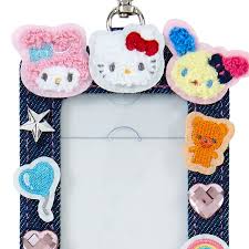 SANRIO ORIGINAL CHARACTERS DENIM PHOTO CASE CHARM