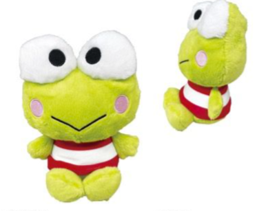 SANRIO KEROPPI CLASSIC 7 INCHES PLUSH