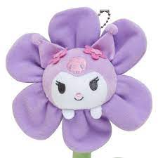 SANRIO JAPAN ORIGINAL KUROMI FLOWER PLUSH