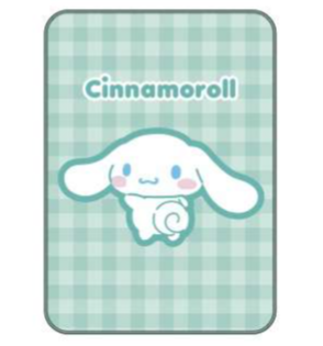 SANRIO CINNAMOROLL BLANKET GINGHAM INTERIOR
