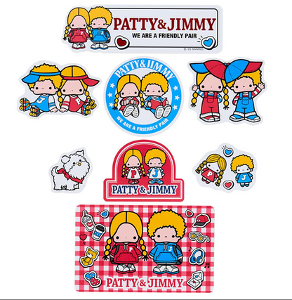 SANRIO ORIGINAL PATTY & JIMMY STICKER SET (COUPLE LOOKBOOK)