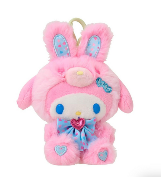 SANRIO ORIGINAL MY MELODY MASCOT HOLDER SPRING RABBIT
