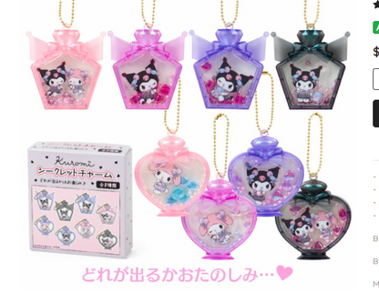 SANRIO ORIGINAL KUROMI & MY MELODY CHARM ROMANTIC ROOM BLIND BOX