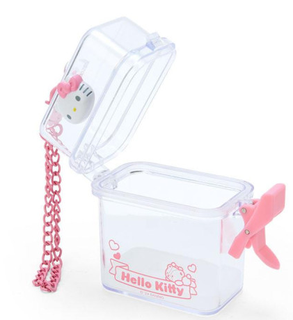 SANRIO JAPAN ORIGINAL HELLO KITTY DOLL CONTAINER CHARM