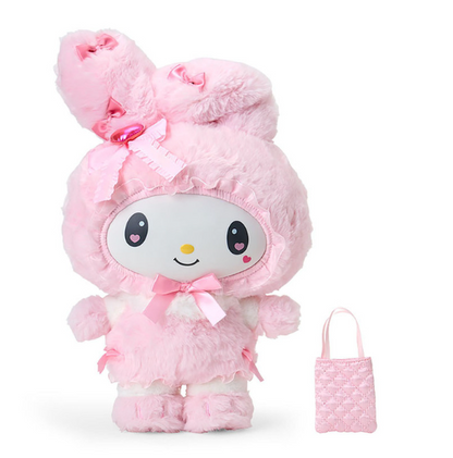SANRIO ORIGINAL MY MELODY SOFT VINYL FACE DOLL  MELOUSA ROMIUSA