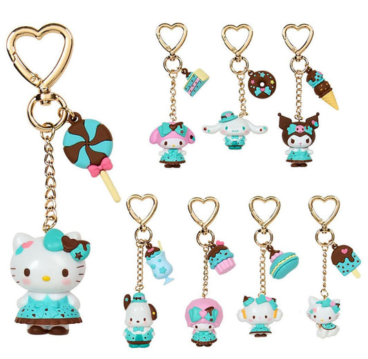 SANRIO CHARACTERS CHOCO MINT SECRET MASCOT CHARM BLIND BOX
