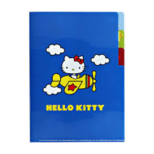 SANRIO ORIGINAL HELLO KITTY A5 FILE 50TH ANNIVERSARY 1997