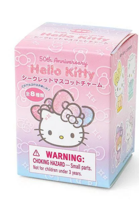 SANRIO ORIGINAL HELLO KITTY 50TH ANNIVERSARY CHARM FIGURES BLIND BOX