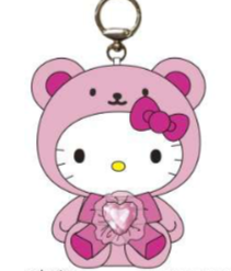 SANRIO HELLO KITTY OCT BIRTHSTONE CLIP ON CHARM