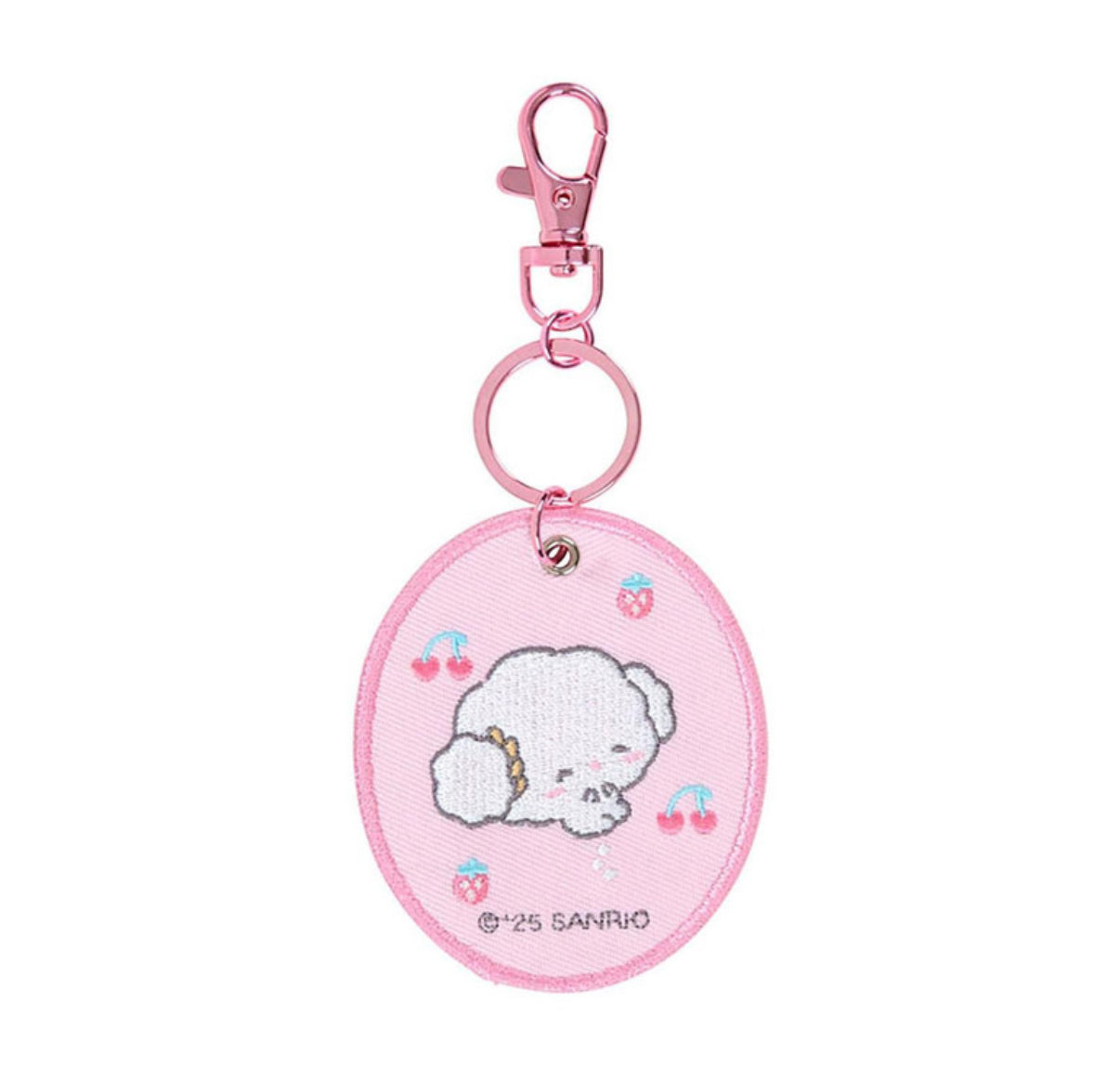 SANRIO COGIMYUN EMBROIDERED PATCH KEYCHAIN