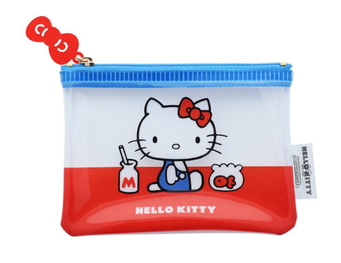 SANRIO ORIGINAL HELLO KITTY 50TH ANNIVERSARY FLAT POUCH MIK 1974