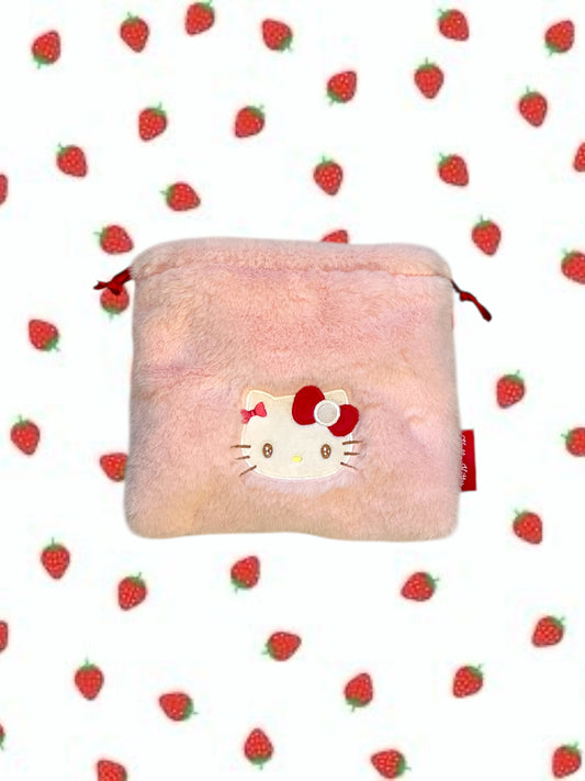 HELLO KITTY HOLIDAY KUJI 2025 DRAWSTRING POUCH #8