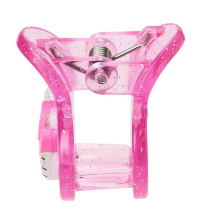 SANRIO ORIGINAL HELLO KITTY MINI HAIR CLIP SET METALLIC PINK