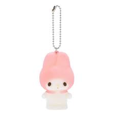 SANRIO JAPAN ORIGINAL MY MELODY FLOCKY MASCOT HOLDER