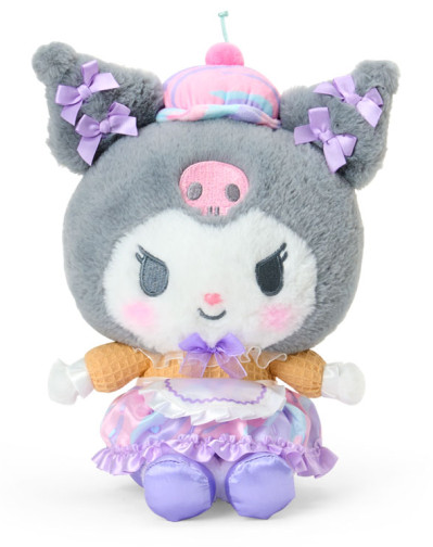 SANRIO ORIGINAL KUROMI DREAMY ICE CREAM PLUSH TOY