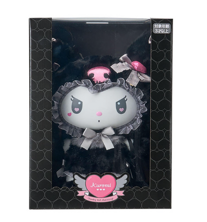 SANRIO ORIGINAL KUROMI SOFT INYL FACE DOLL  MELOUSA ROMIUSA