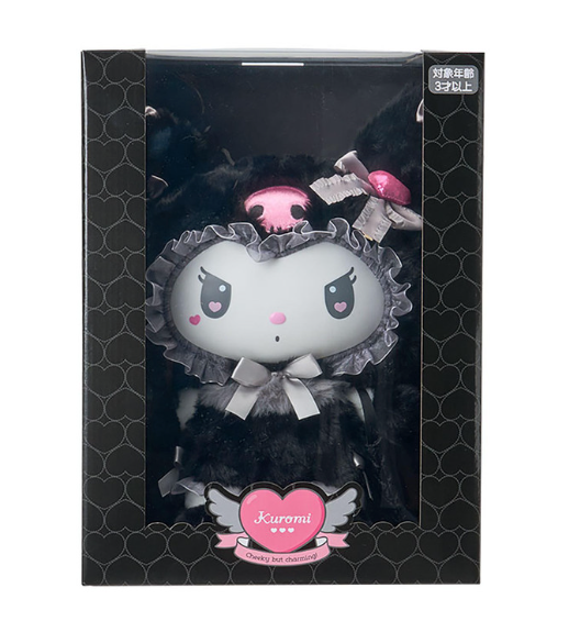 SANRIO ORIGINAL KUROMI SOFT INYL FACE DOLL  MELOUSA ROMIUSA