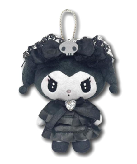 SANRIO ORIGINAL KUROMI MASCOT POUCH MOONLIT MELOKURO MIDNIGHT