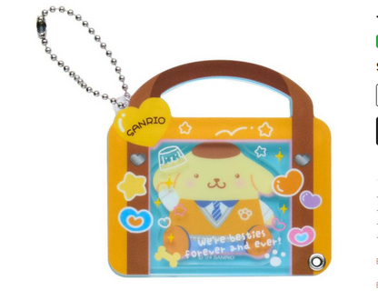 SANRIO ORIGINAL CHARACTERS ACRYLIC CHARM SCHOOL BAG BLIND BOX