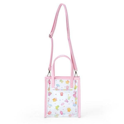 SANRIO JAPAN ORIGINAL GUMMY CANDY TWO WAY CLEAR TOTE BAG