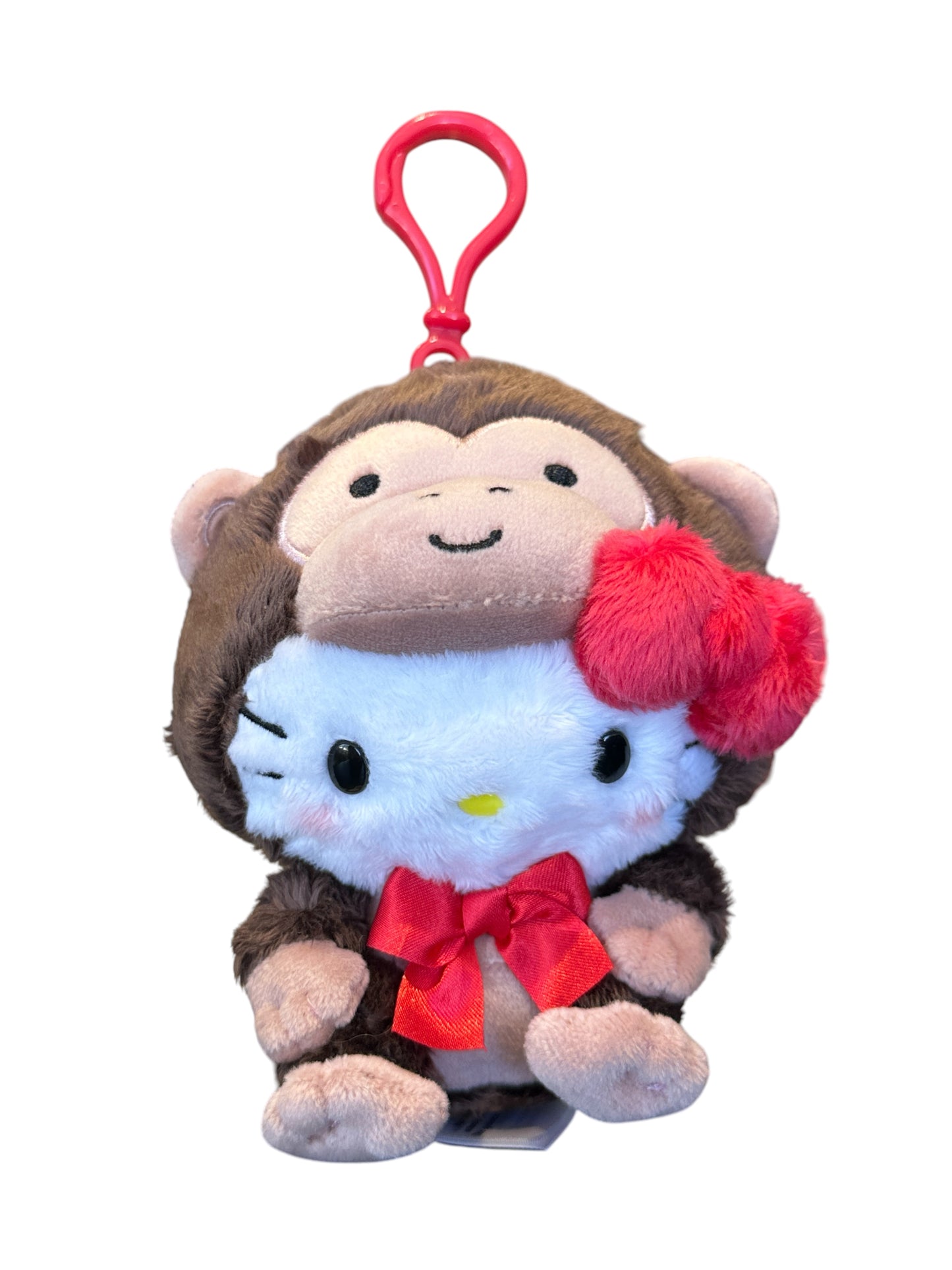 SANRIO HELLO KITTY MASCOT CLIP ON GORILLA ZOO