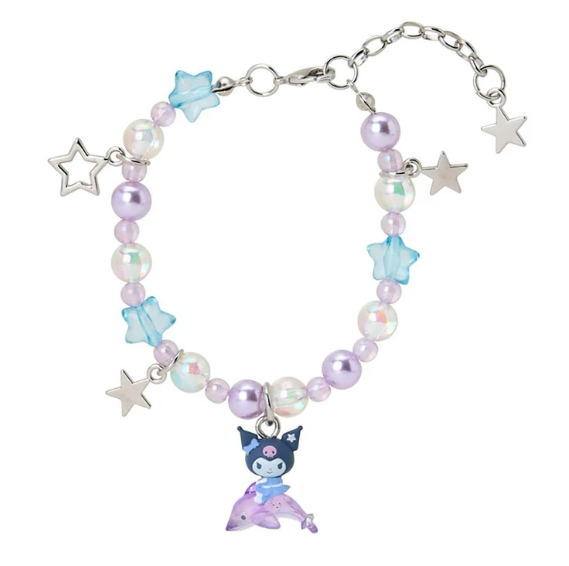 SANRIO ORIGINAL KUROMI SHINY DOLPHIN BRACELET