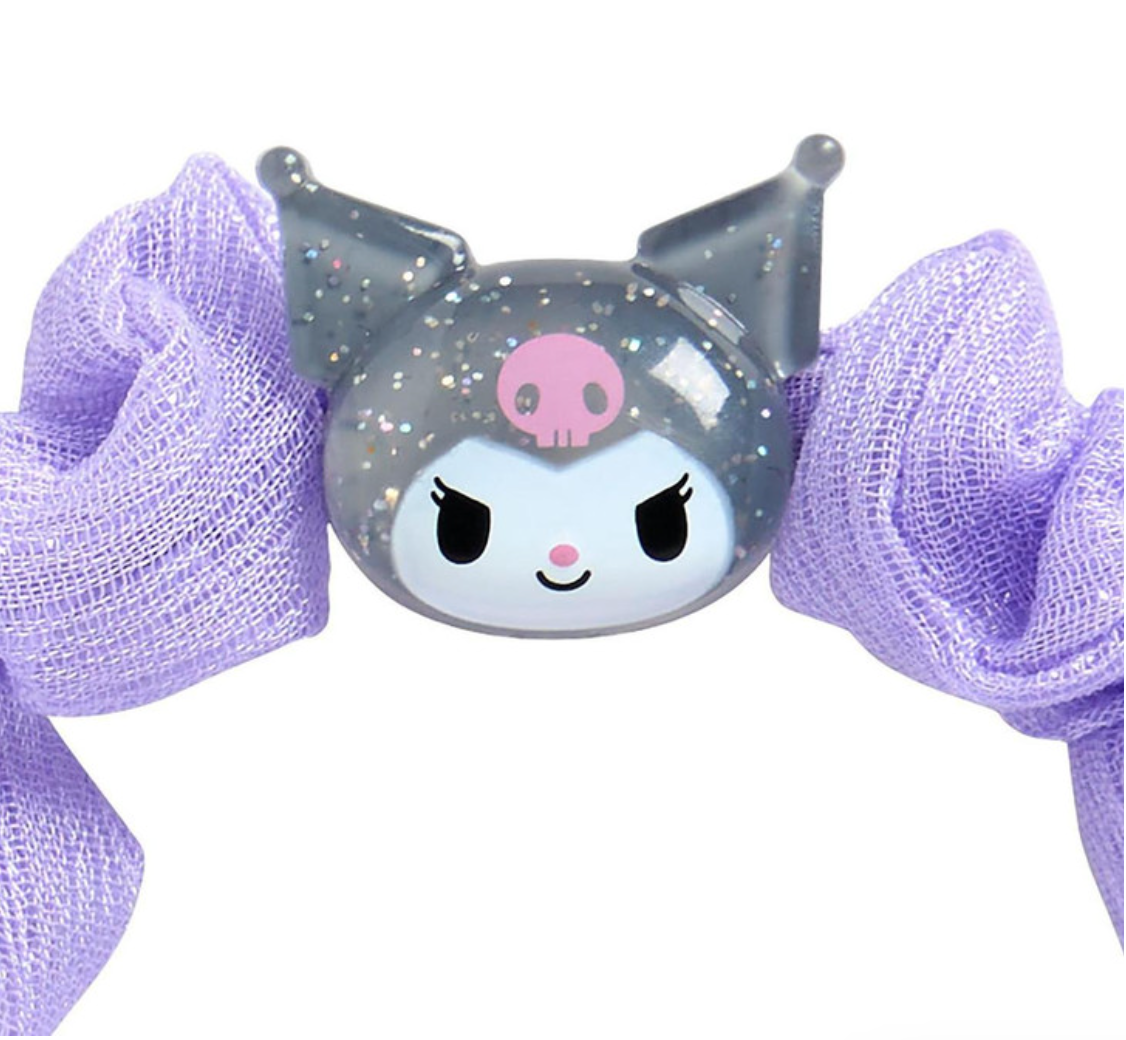SANRIO ORIGINAL KUROMI KIDS SLIM SCRUNCHIE