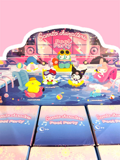 SANRIO CHARACTERS FIGURE POOL PARTY BLIND BOX