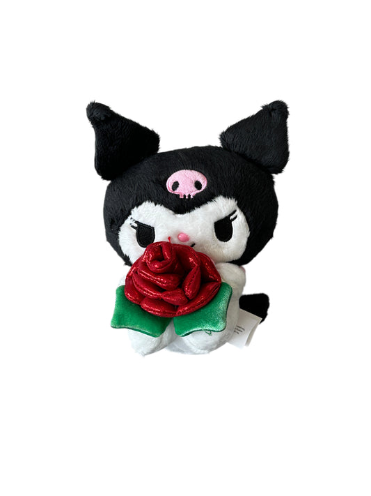 SANRIO KUROMI BEAN DOLL GLITTER ROSE