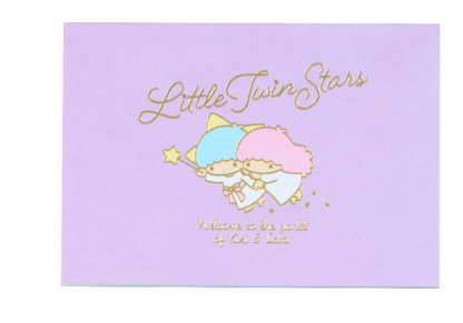 SANRIO ORIGINAL LITTLE TWIN STARS MESSAGE MINI PAD