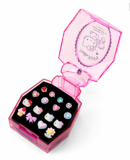 SANRIO ORIGINAL HELLO KITTY KIDS RING SET (SET OF 16)