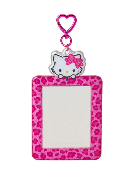 SANRIO ORIGINAL CHARMMY KITTY TRADING CARD HOLDER LEOPARD PRINT