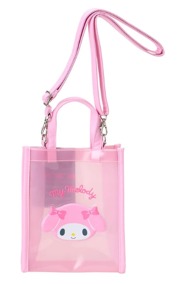 SANRIO ORIGINAL MY MELODY SMALL HANDBAG CLEAR CROSSBODY BAG