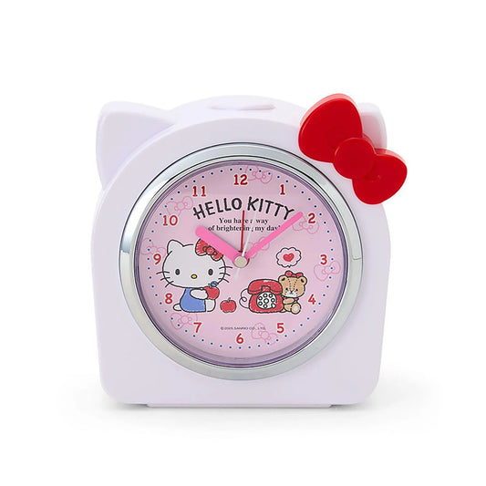 SANRIO ORIGINAL HELLO KITTY ALARM CLOCK W/ LIGHT