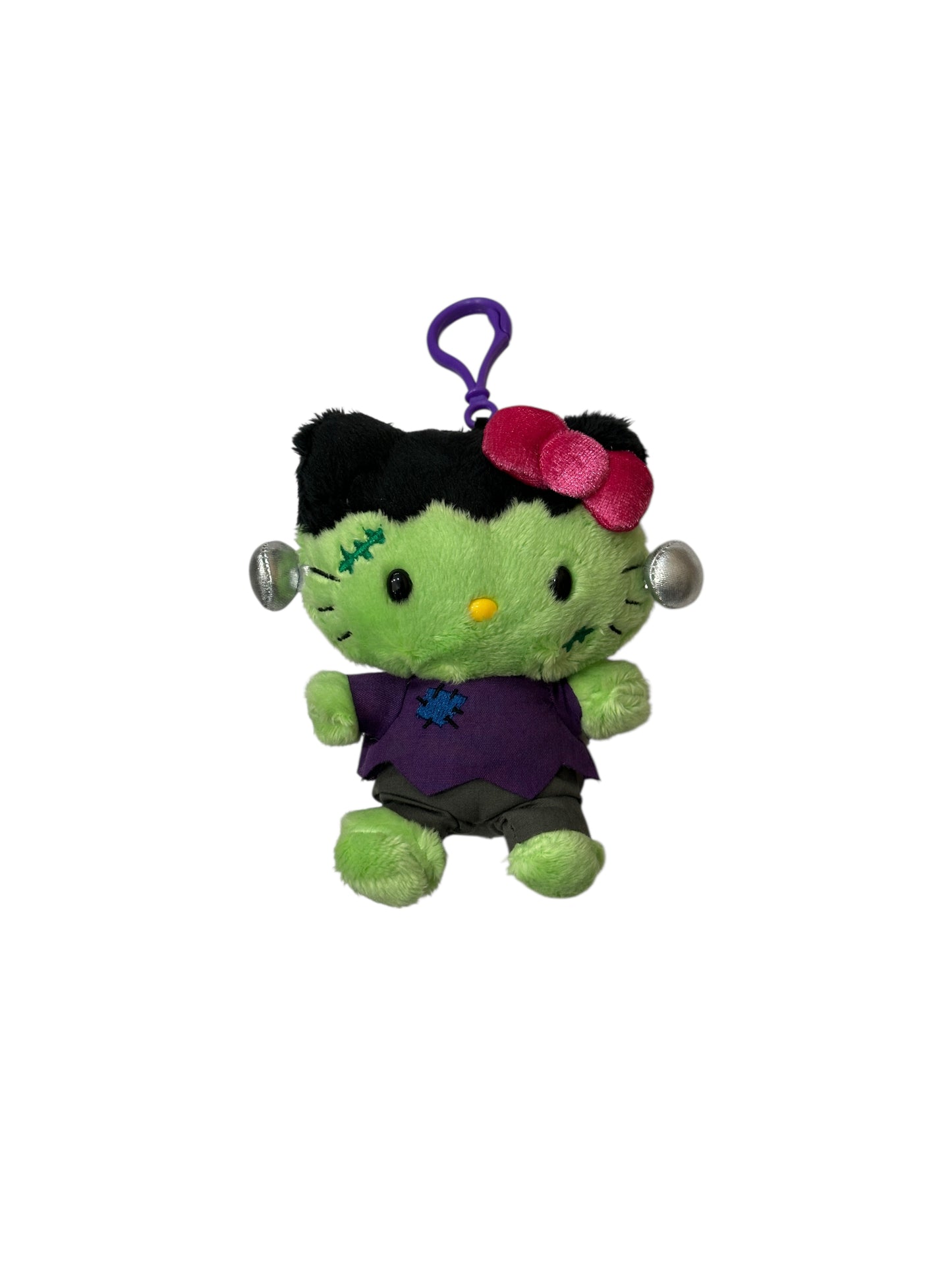 SANRIO HELLO KITTY FRANKENSTEIN MONSTERS MASCOT CLIP / PLUSH