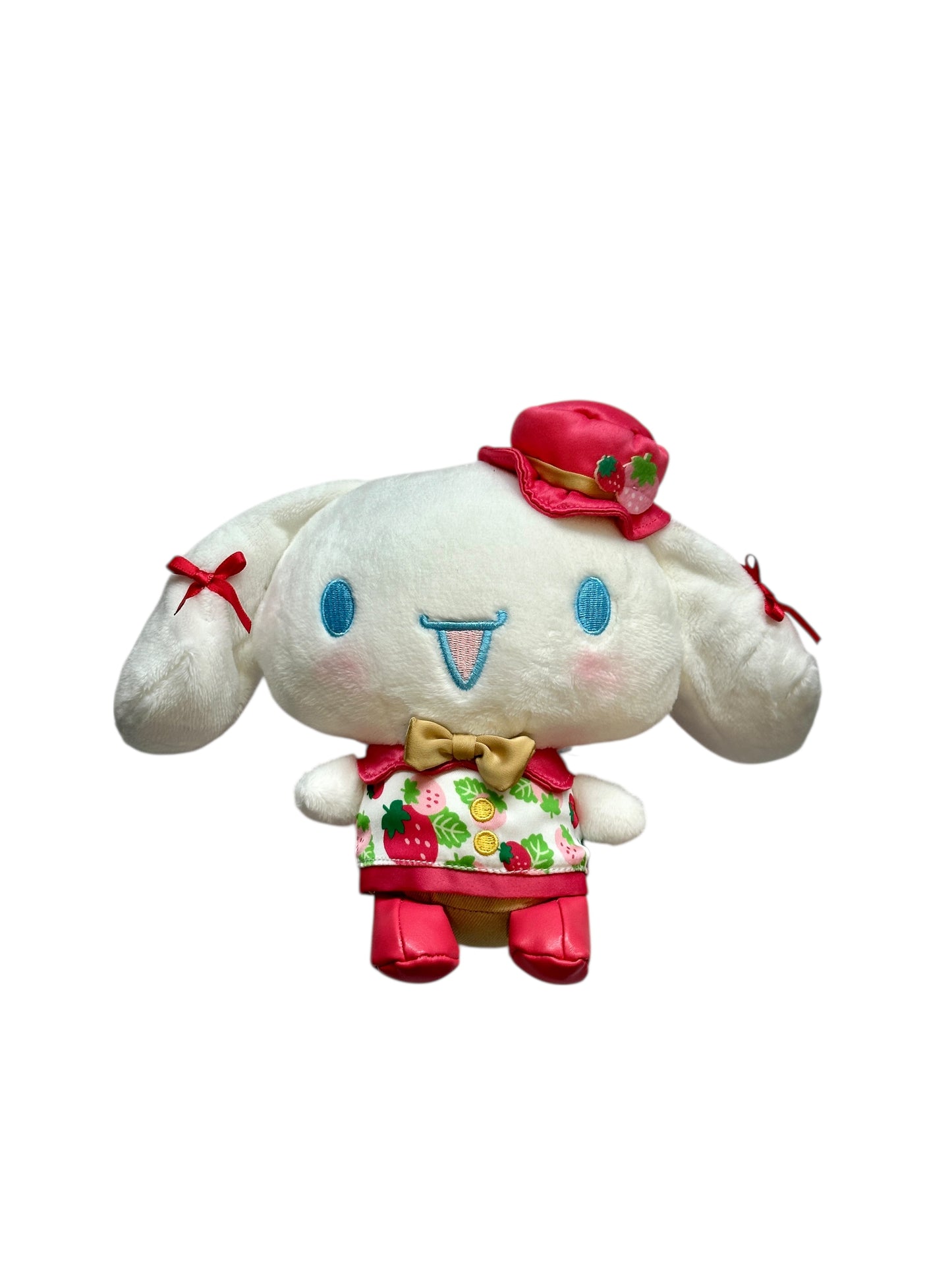 SANRIO ORIGINAL CINNAMOROLL PLUSH (STRAWBERRY NEWS 50TH ANNIVERSARY)