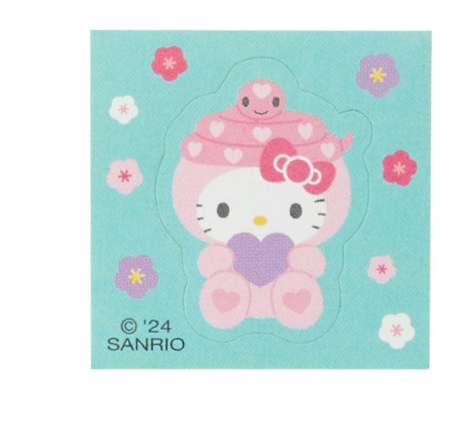 SANRIO ORIGINAL HELLO KITTY FLUFFY DECORATIVE ENVELOPE SET